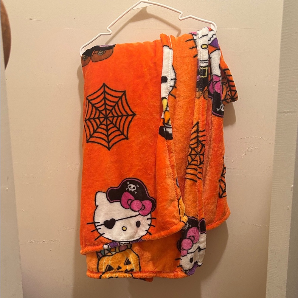 Hello Kitty Kids Halloween Costume - Orange and Black